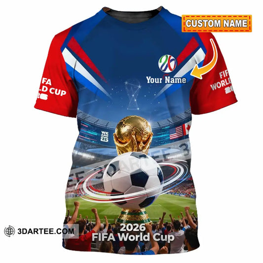 Unisex Shirt - Custom World Cup 2026 3D Shirt T-shirt