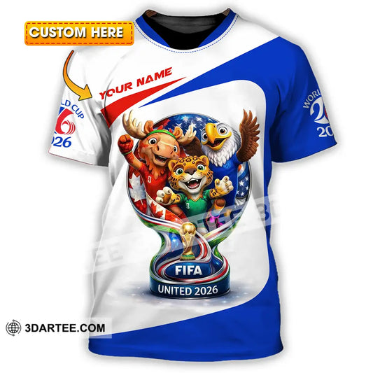 Unisex Shirt - Custom World Cup 2026 3D Shirt T-shirt