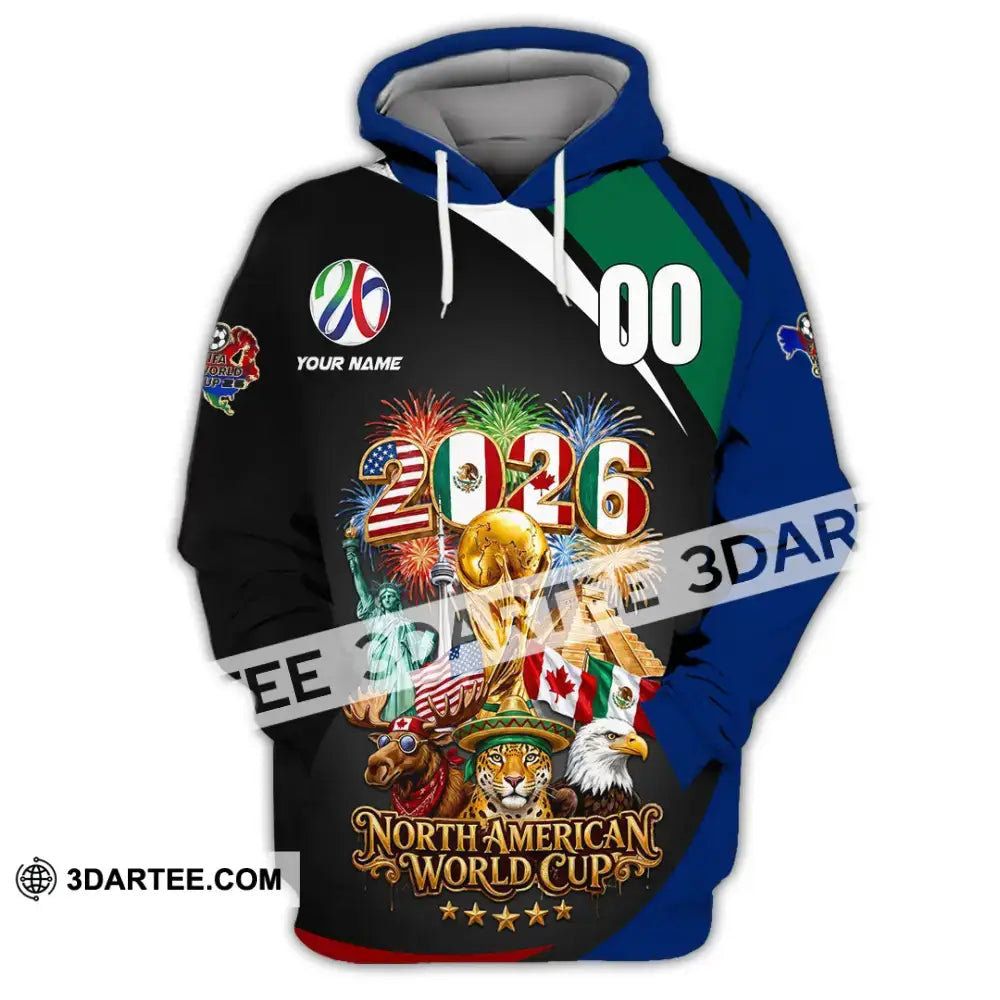 Unisex Shirt - Custom World Cup 2026 3D Shirt - Hoodie / S - T-shirt
