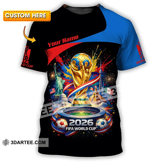 Unisex Shirt - Custom World Cup 2026 3D Shirt - T-shirt