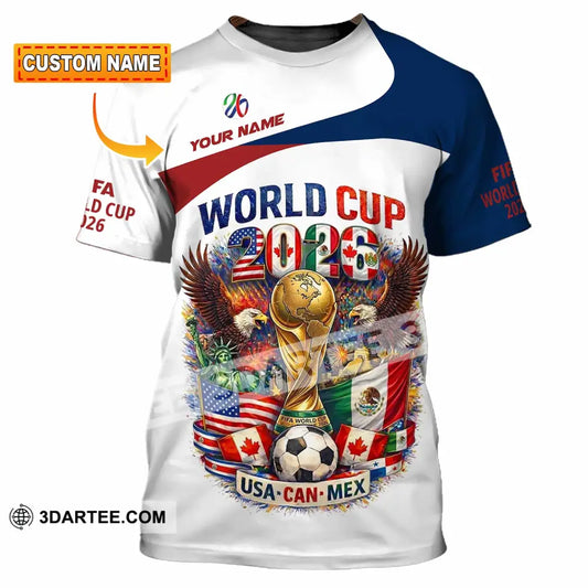 Unisex Shirt - Custom World Cup 2026 3D Shirt - T-shirt