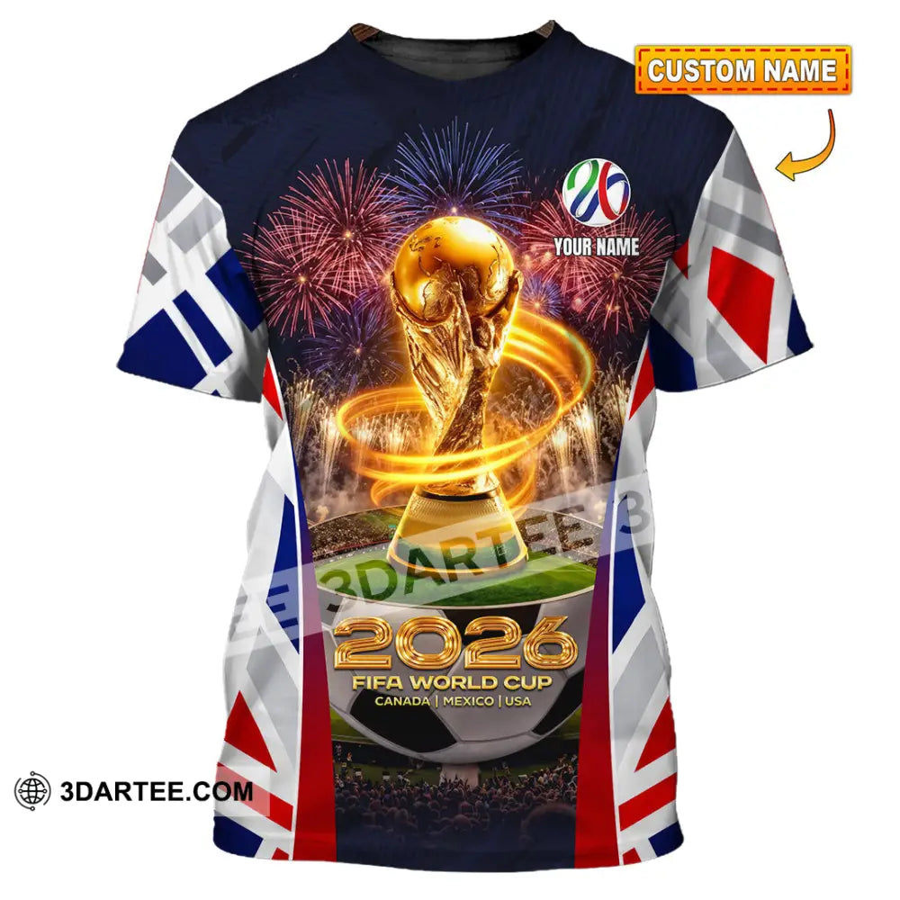 Unisex Shirt - Custom 2026 World Cup 3D Shirt T-shirt