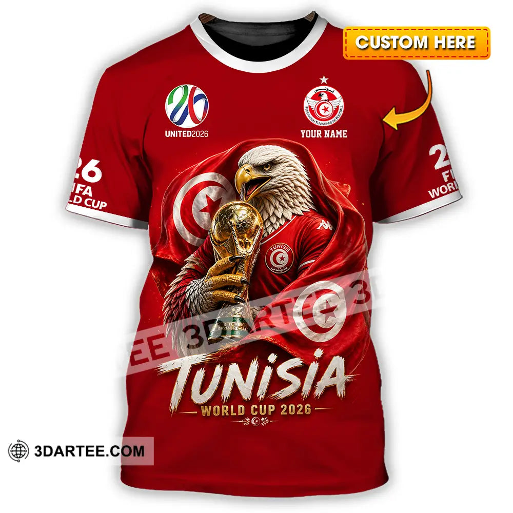 Unisex Shirt - Custom World Cup 2026 3D Shirt - T-shirt