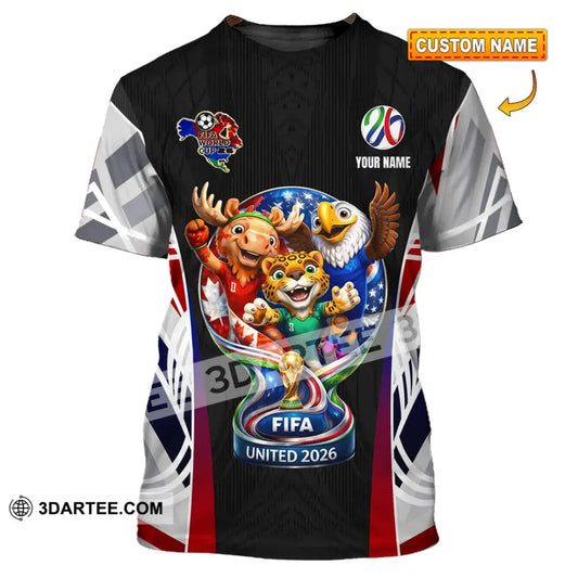 Unisex Shirt - Custom World Cup 2026 3D Shirt T-shirt