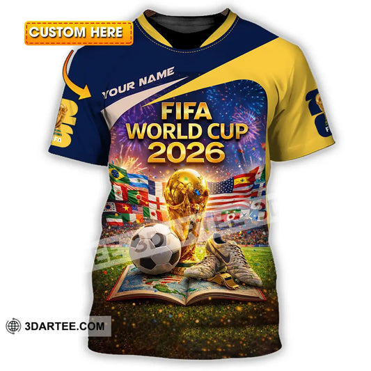 Unisex Shirt - Custom World Cup 2026 3D Shirt T-shirt