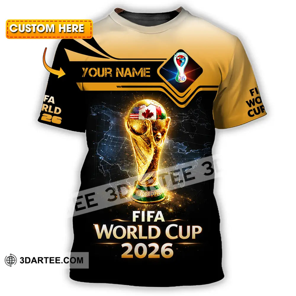 Unisex Shirt - Custom World Cup 2026 3D Shirt - T-shirt