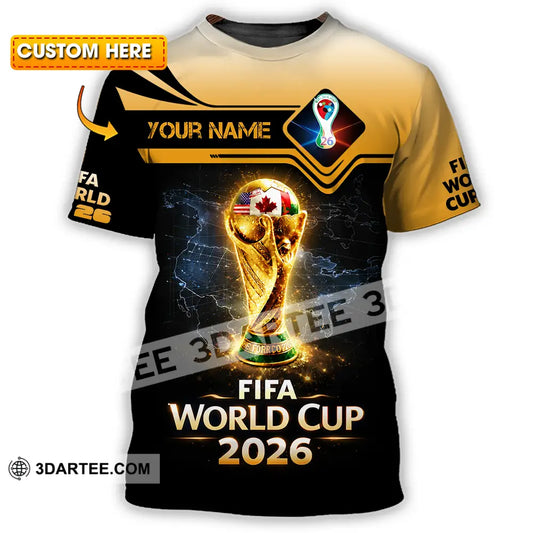 Unisex Shirt - Custom World Cup 2026 3D Shirt - T-shirt