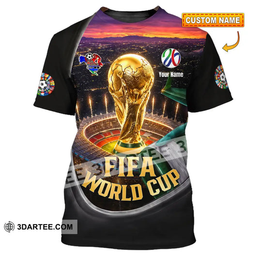 Unisex Shirt - Custom World Cup 2026 3D Shirt - T-shirt