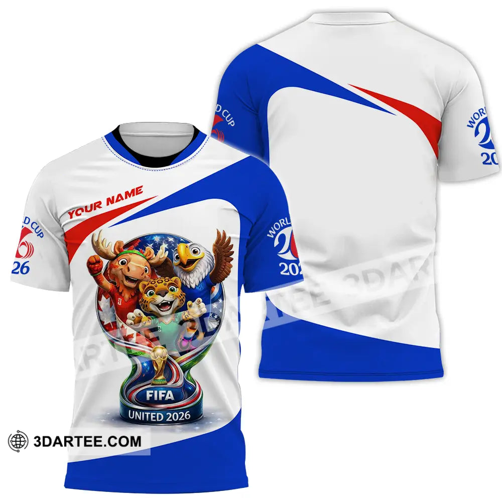 Unisex Shirt - Custom World Cup 2026 3D Shirt T-Shirt / S T-shirt