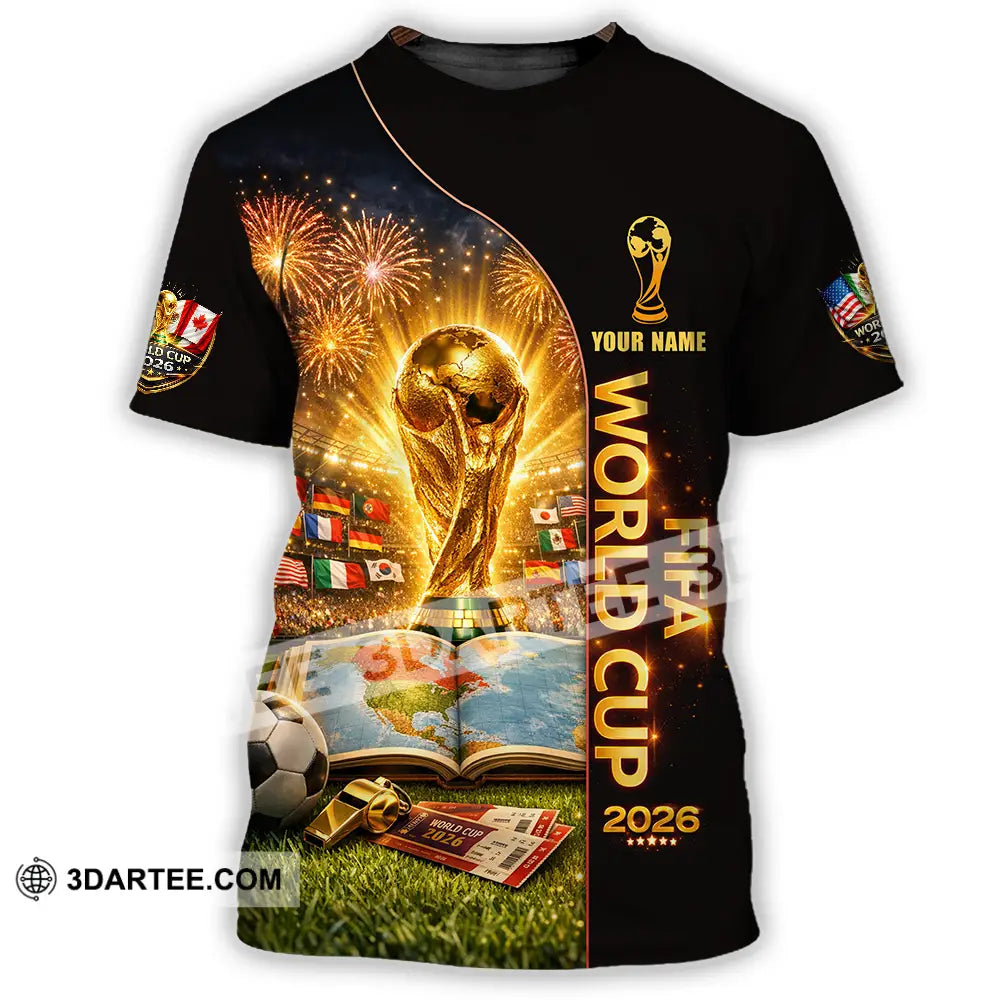 Unisex Shirt - Custom World Cup 2026 3D Shirt T-Shirt / S T-shirt