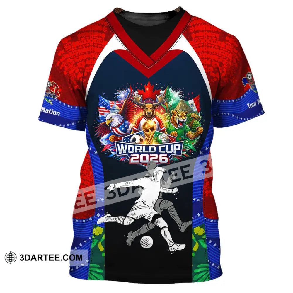 Unisex Shirt - Custom World Cup 2026 3D Shirt - T-Shirt / S - T-shirt