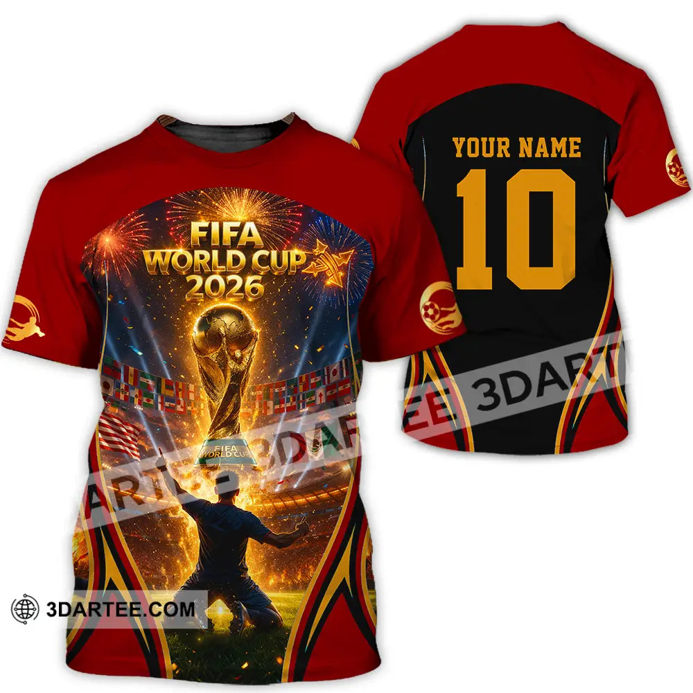 Unisex Shirt - Custom World Cup 2026 3D Shirt T-Shirt / S T-shirt
