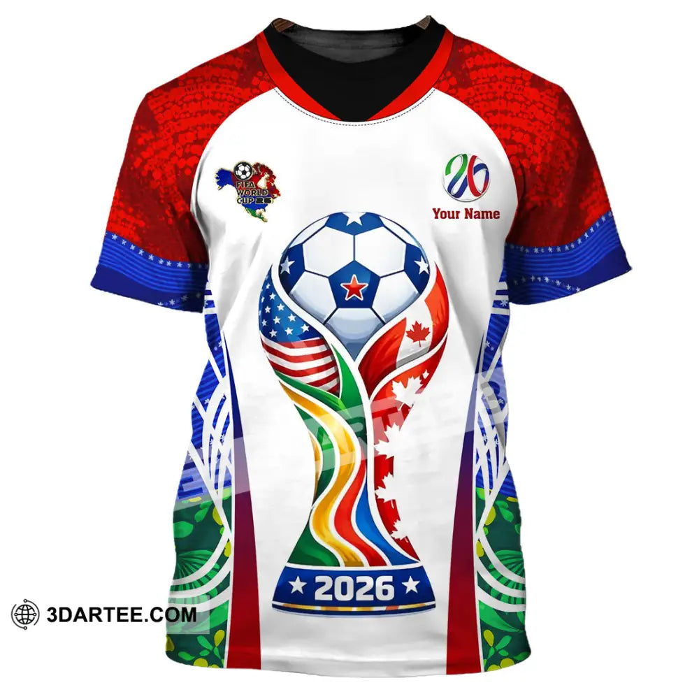 Unisex Shirt - Custom World Cup 2026 3D Shirt - T-Shirt / S - T-shirt