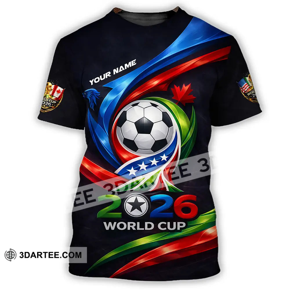 Unisex Shirt - Custom 2026 World Cup 3D Shirt T-Shirt / S T-shirt