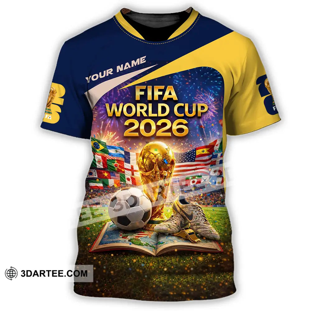 Unisex Shirt - Custom World Cup 2026 3D Shirt T-Shirt / S T-shirt