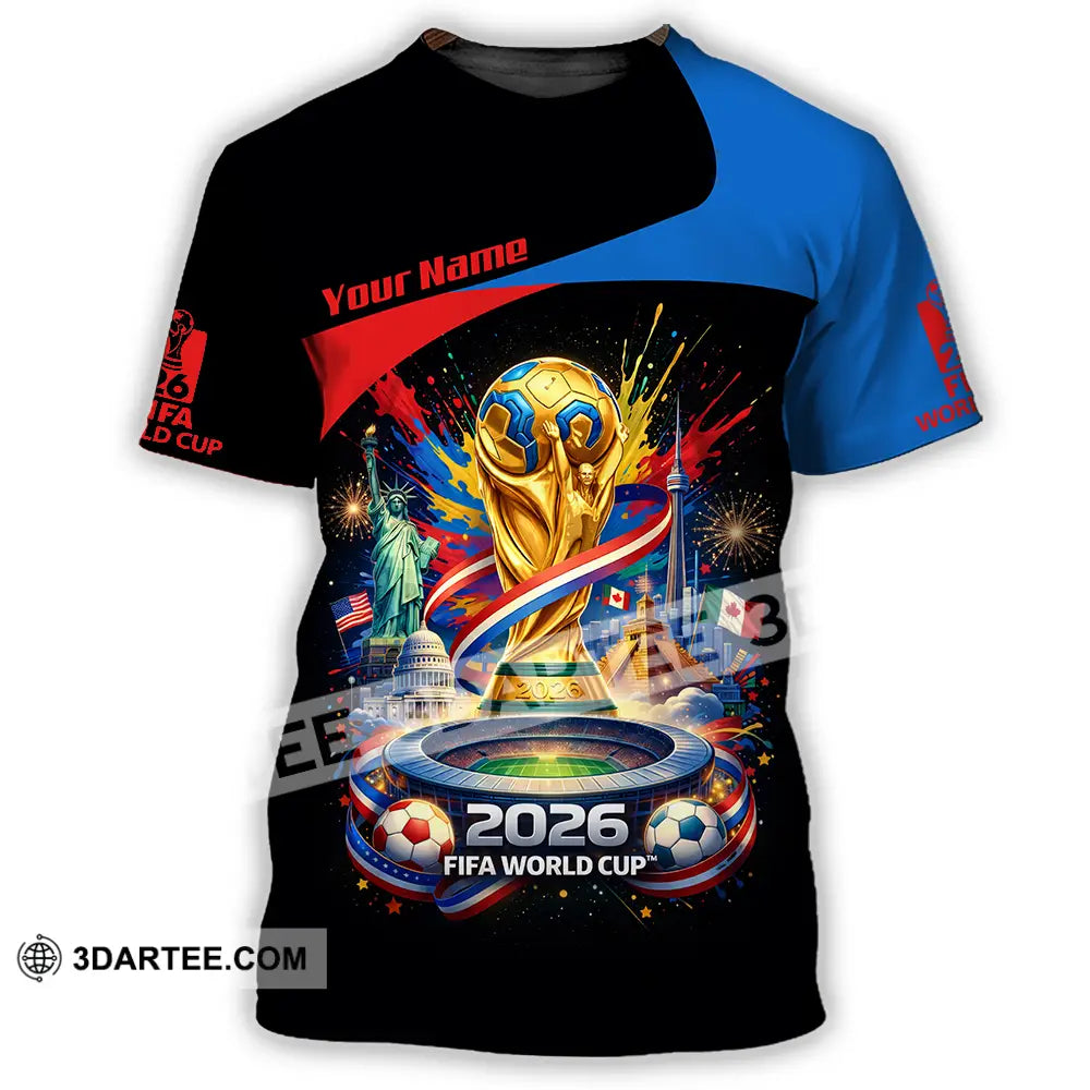 Unisex Shirt - Custom World Cup 2026 3D Shirt - T-Shirt / S - T-shirt