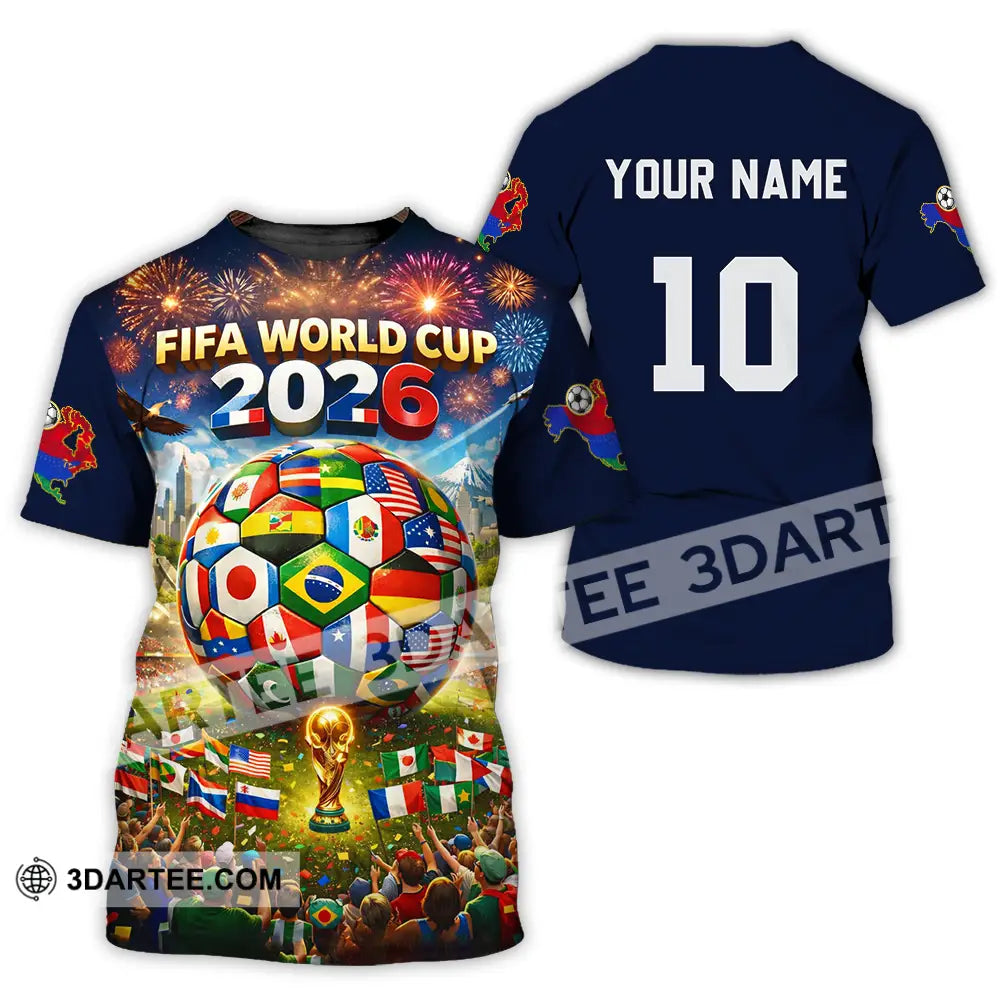Unisex Shirt - Custom World Cup 2026 3D Shirt T-Shirt / S T-shirt