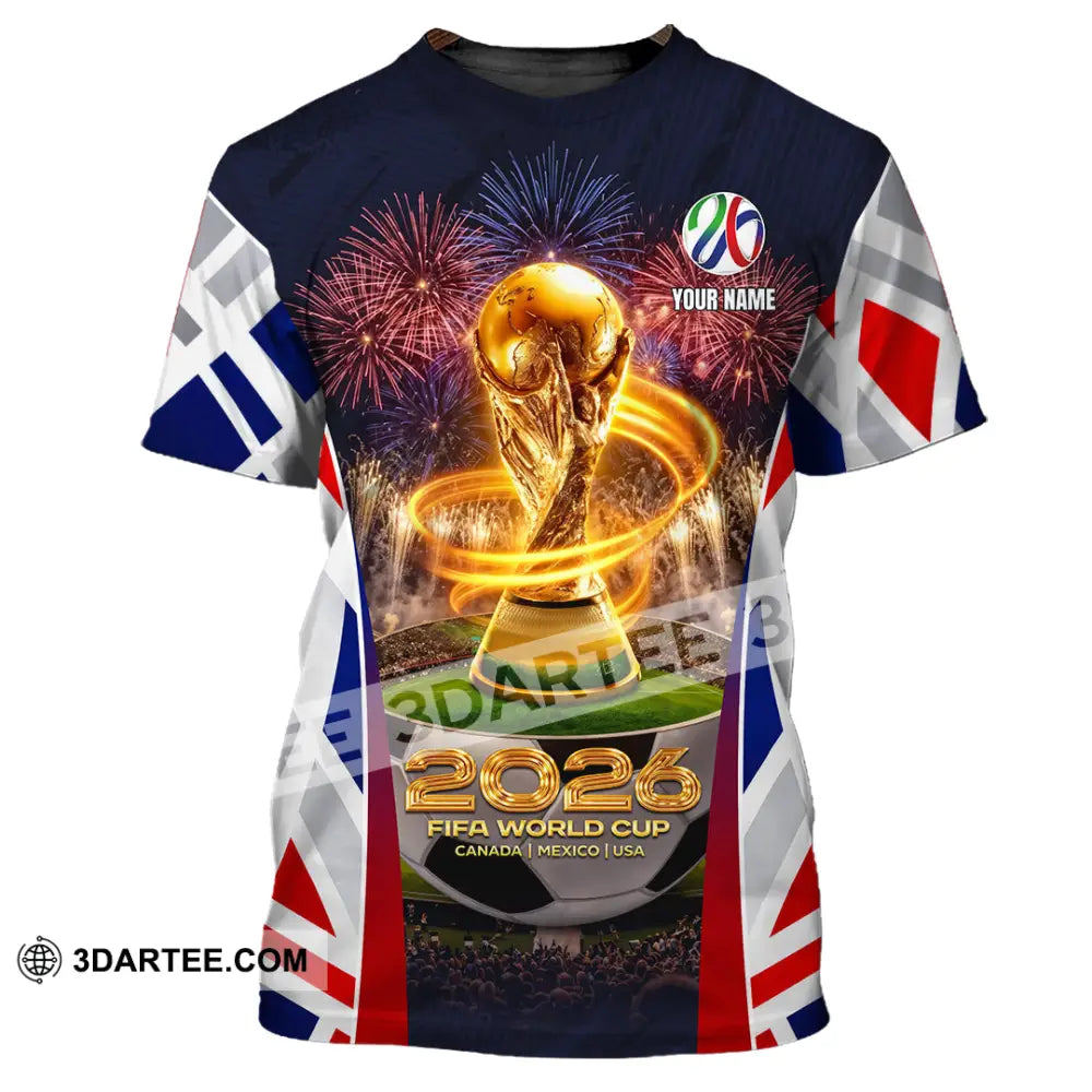 Unisex Shirt - Custom 2026 World Cup 3D Shirt T-Shirt / S T-shirt