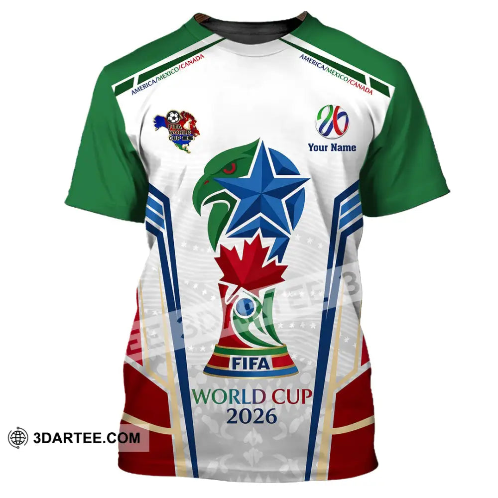 Unisex Shirt - Custom World Cup 2026 3D Shirt - T-Shirt / S - T-shirt