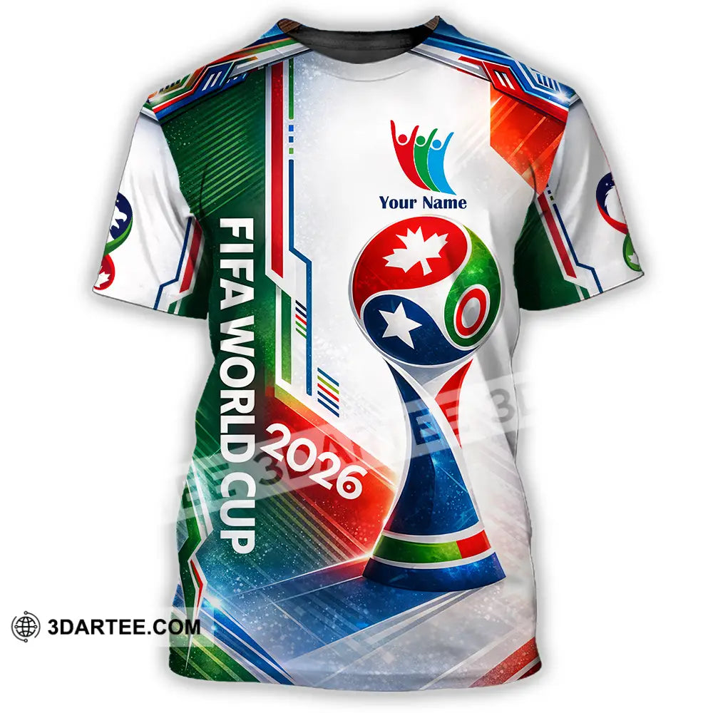Unisex Shirt - Custom World Cup 2026 3D Shirt T-Shirt / S T-shirt