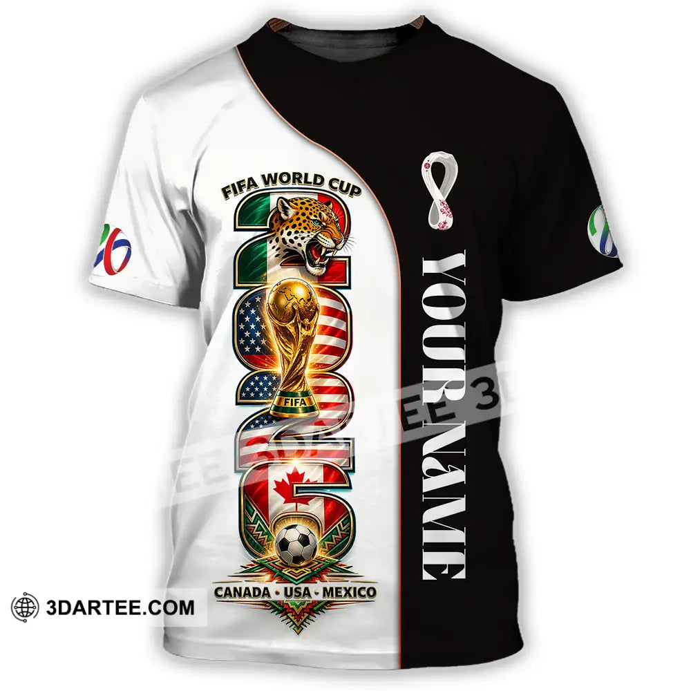 Unisex Shirt - Custom World Cup 2026 3D Shirt T-Shirt / S T-shirt