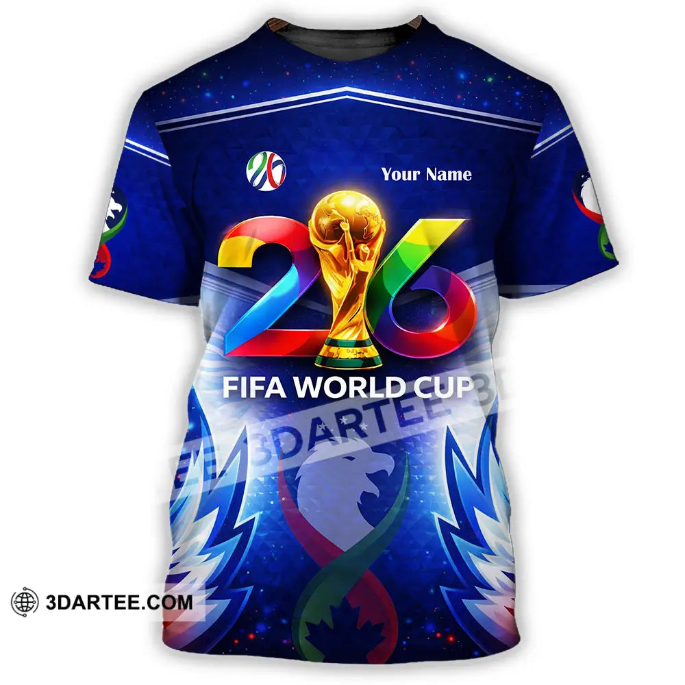 Unisex Shirt - Custom World Cup 2026 3D Shirt T-Shirt / S T-shirt