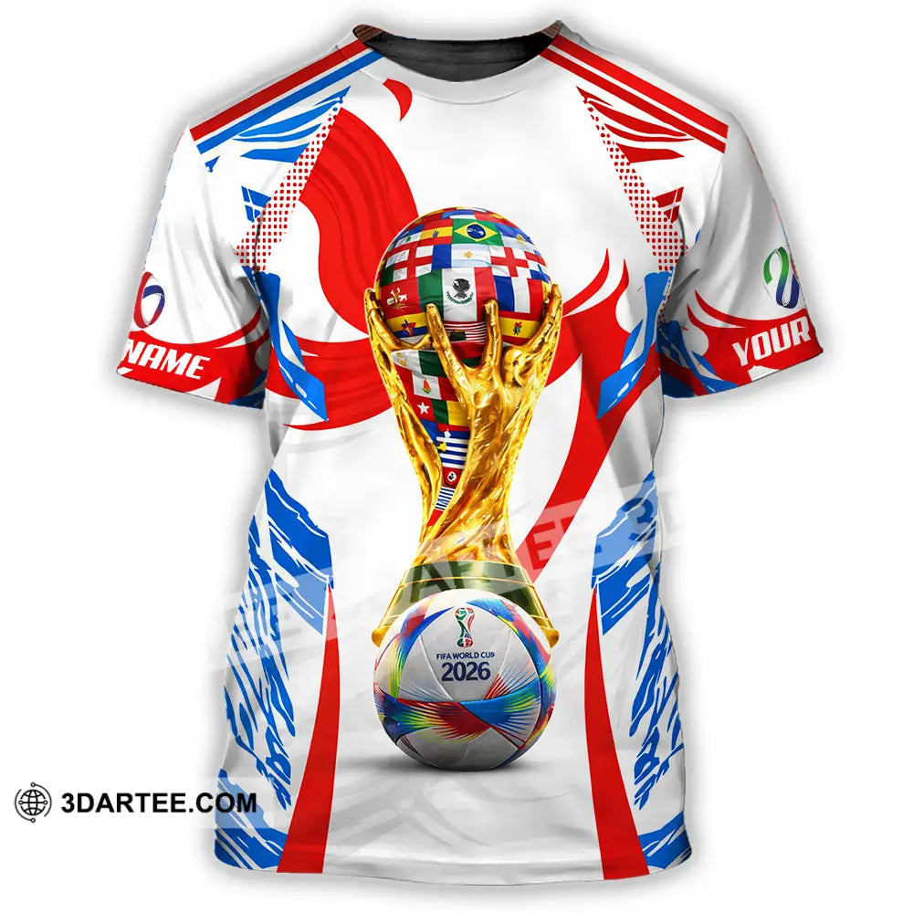 Unisex Shirt - Custom World Cup 2026 3D Shirt T-Shirt / S T-shirt