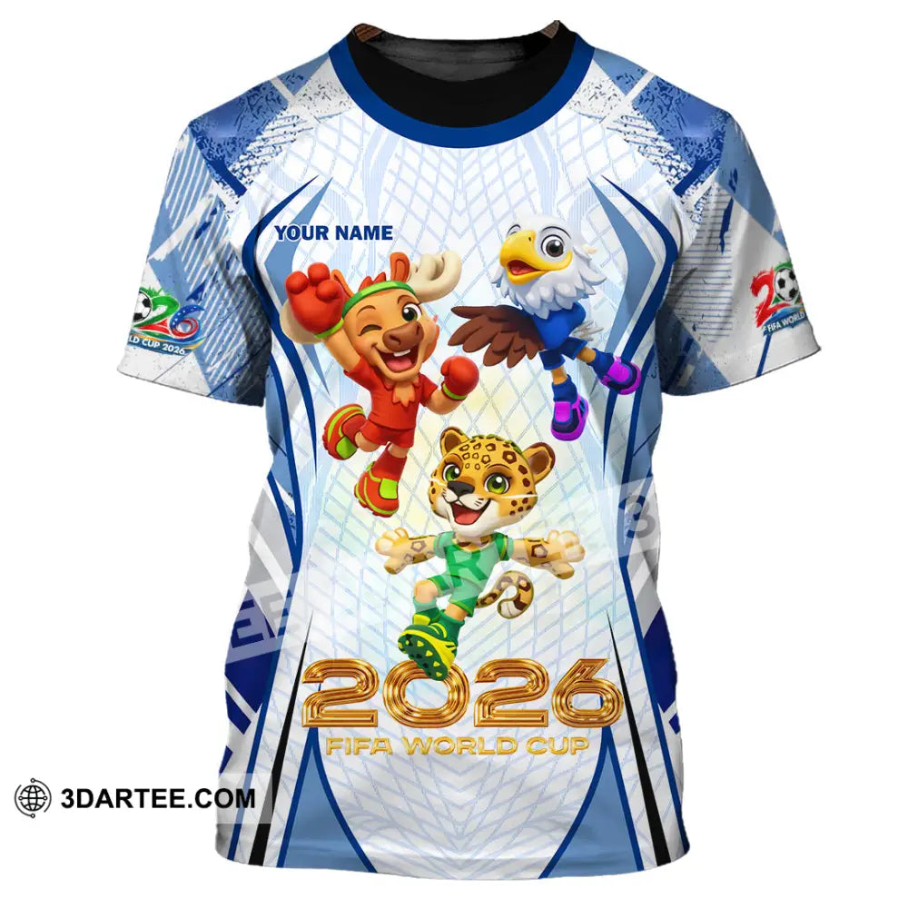 Unisex Shirt - Custom World Cup 2026 3D Shirt T-Shirt / S T-shirt