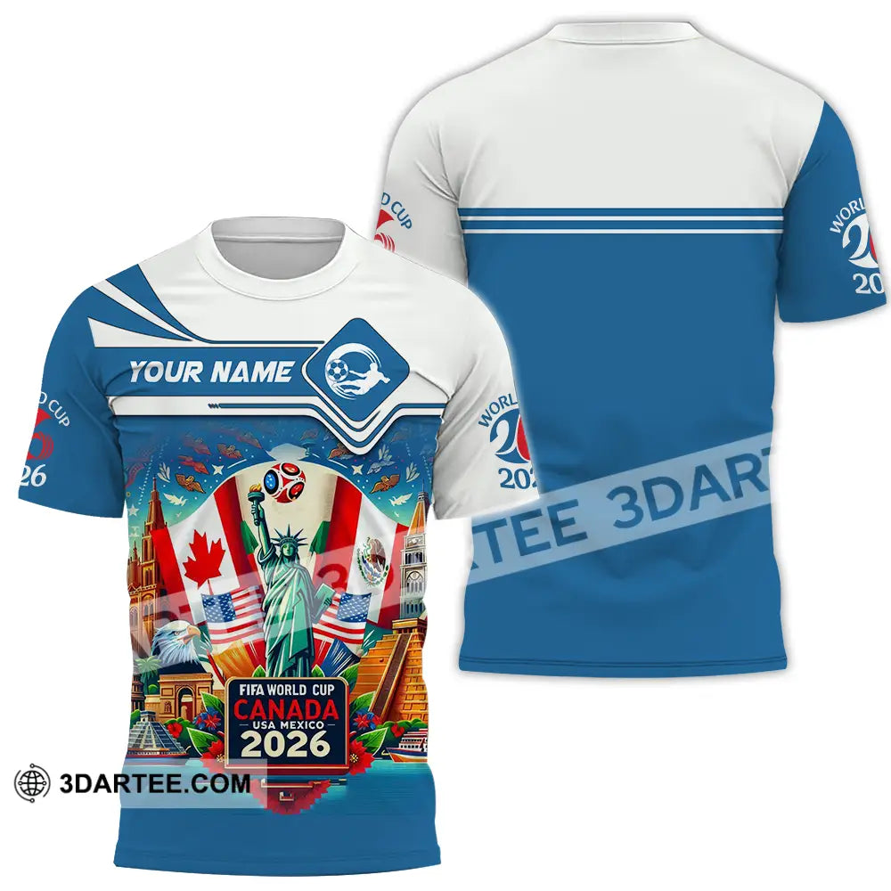 Unisex Shirt - Custom World Cup 2026 3D Shirt T-Shirt / S T-shirt