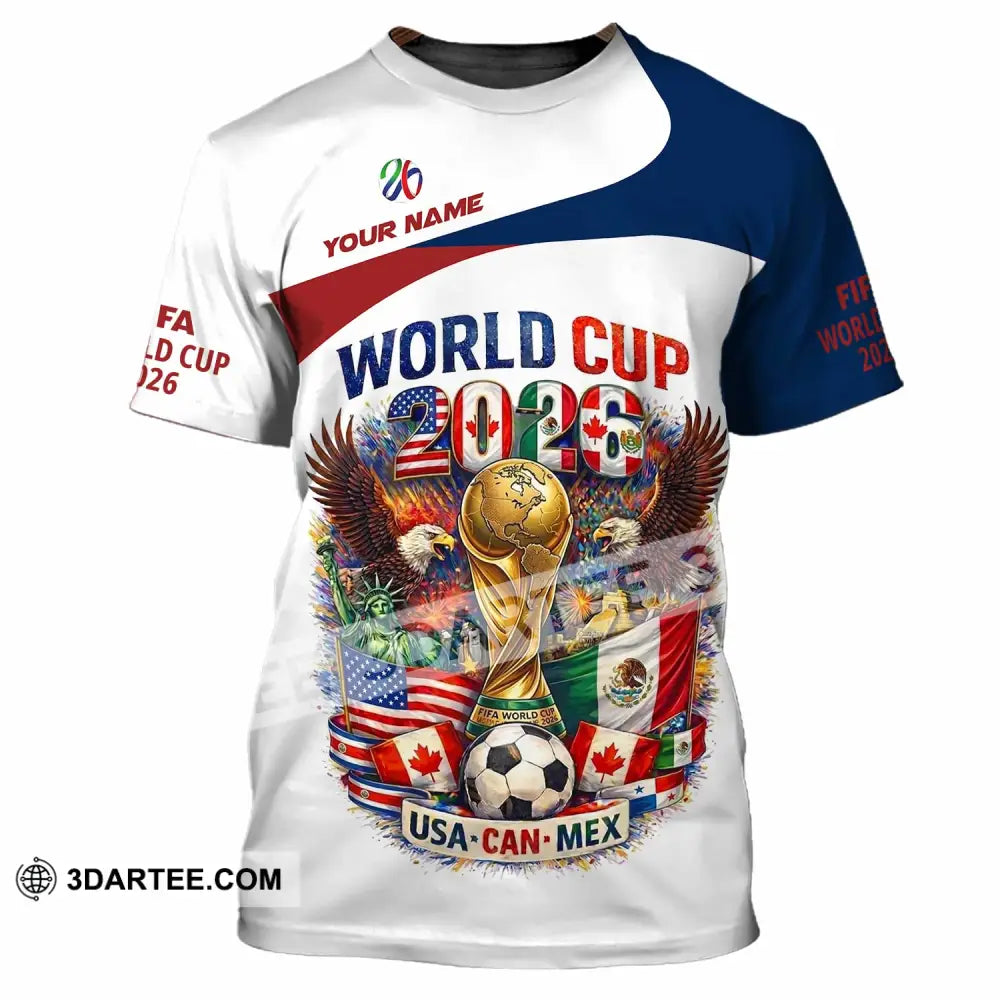 Unisex Shirt - Custom World Cup 2026 3D Shirt - T-Shirt / S - T-shirt