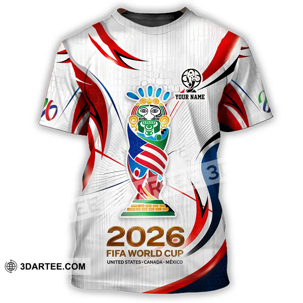 Unisex Shirt - Custom World Cup 2026 3D Shirt T-Shirt / S T-shirt