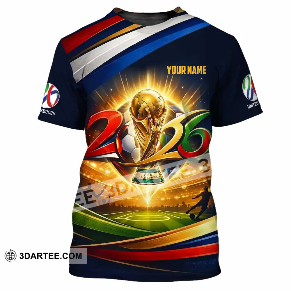 Unisex Shirt - Custom World Cup 2026 3D Shirt - T-Shirt / S - T-shirt