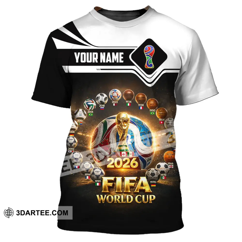 Unisex Shirt - Custom World Cup 2026 3D Shirt - T-Shirt / S - T-shirt