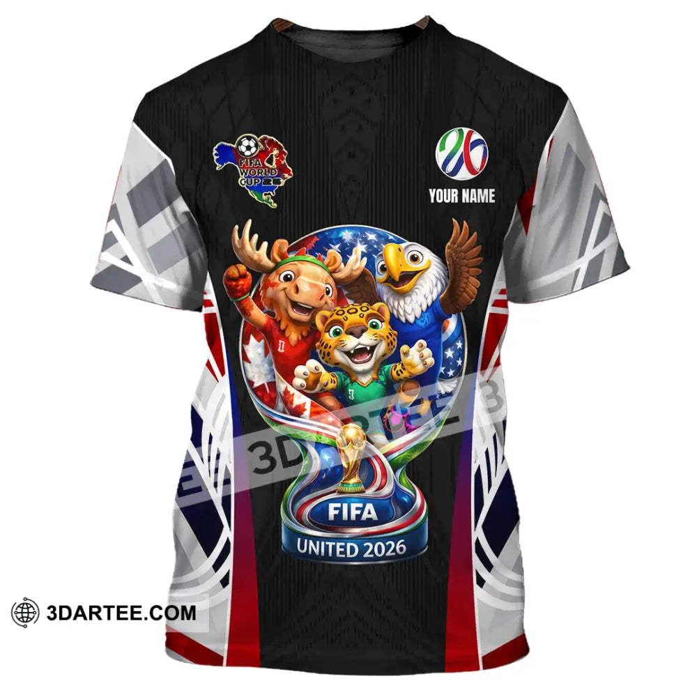 Unisex Shirt - Custom World Cup 2026 3D Shirt T-Shirt / S T-shirt