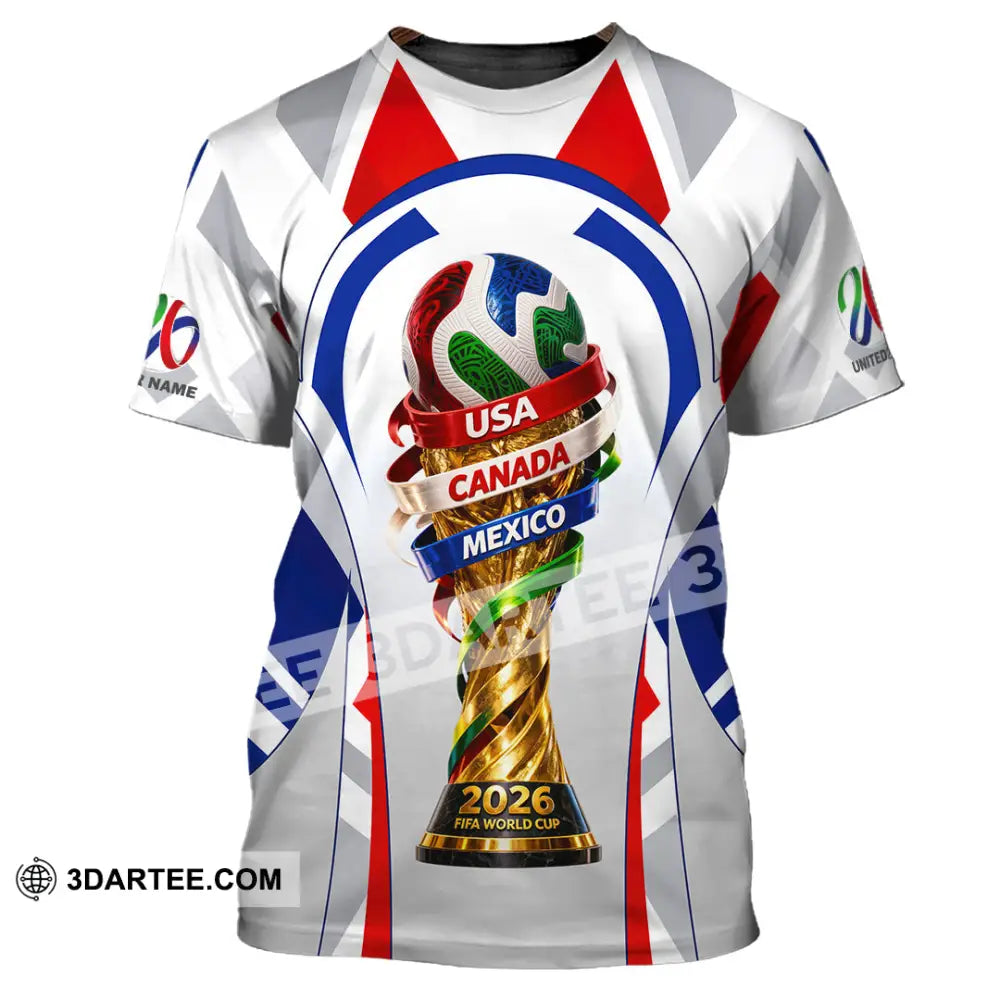 Unisex Shirt - Custom World Cup 2026 3D Shirt T-Shirt / S T-shirt