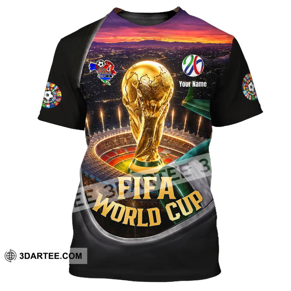 Unisex Shirt - Custom World Cup 2026 3D Shirt - T-Shirt / S - T-shirt