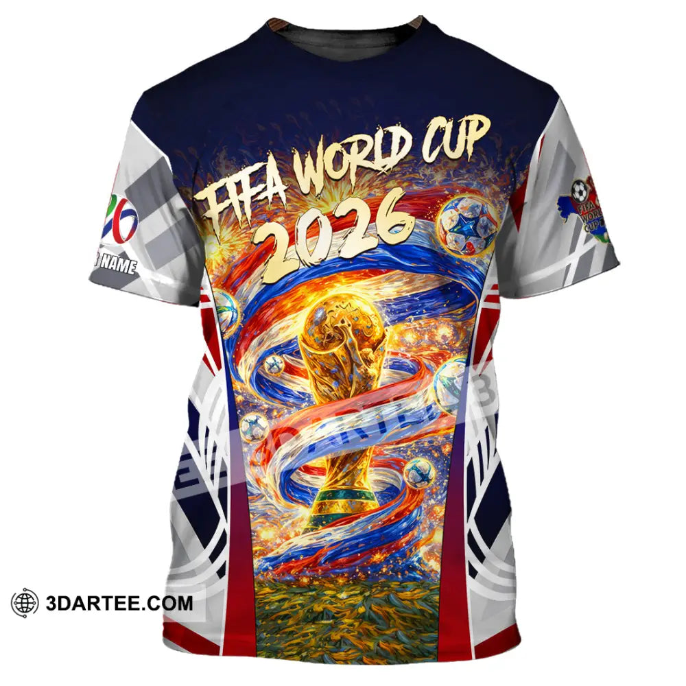 Unisex Shirt - Custom World Cup 2026 3D Shirt T-Shirt / S T-shirt
