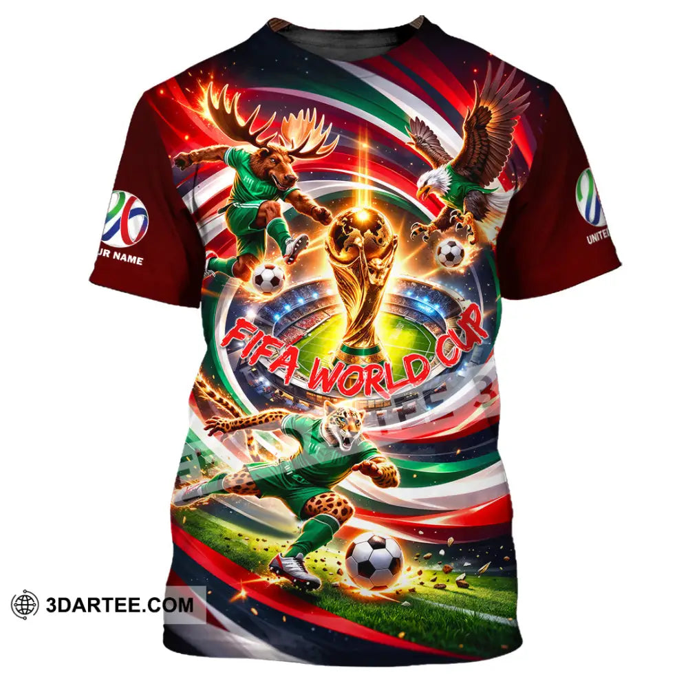 Unisex Shirt - Custom World Cup 2026 3D Shirt T-Shirt / S T-shirt