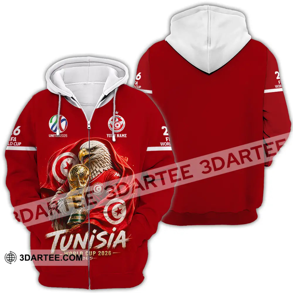 Unisex Shirt - Custom World Cup 2026 3D Shirt - Zipper Hoodie / S - T-shirt