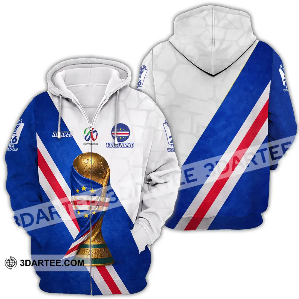 Unisex Shirt - Custom World Cup 2026 3D Shirt - Zipper Hoodie / S - T-shirt