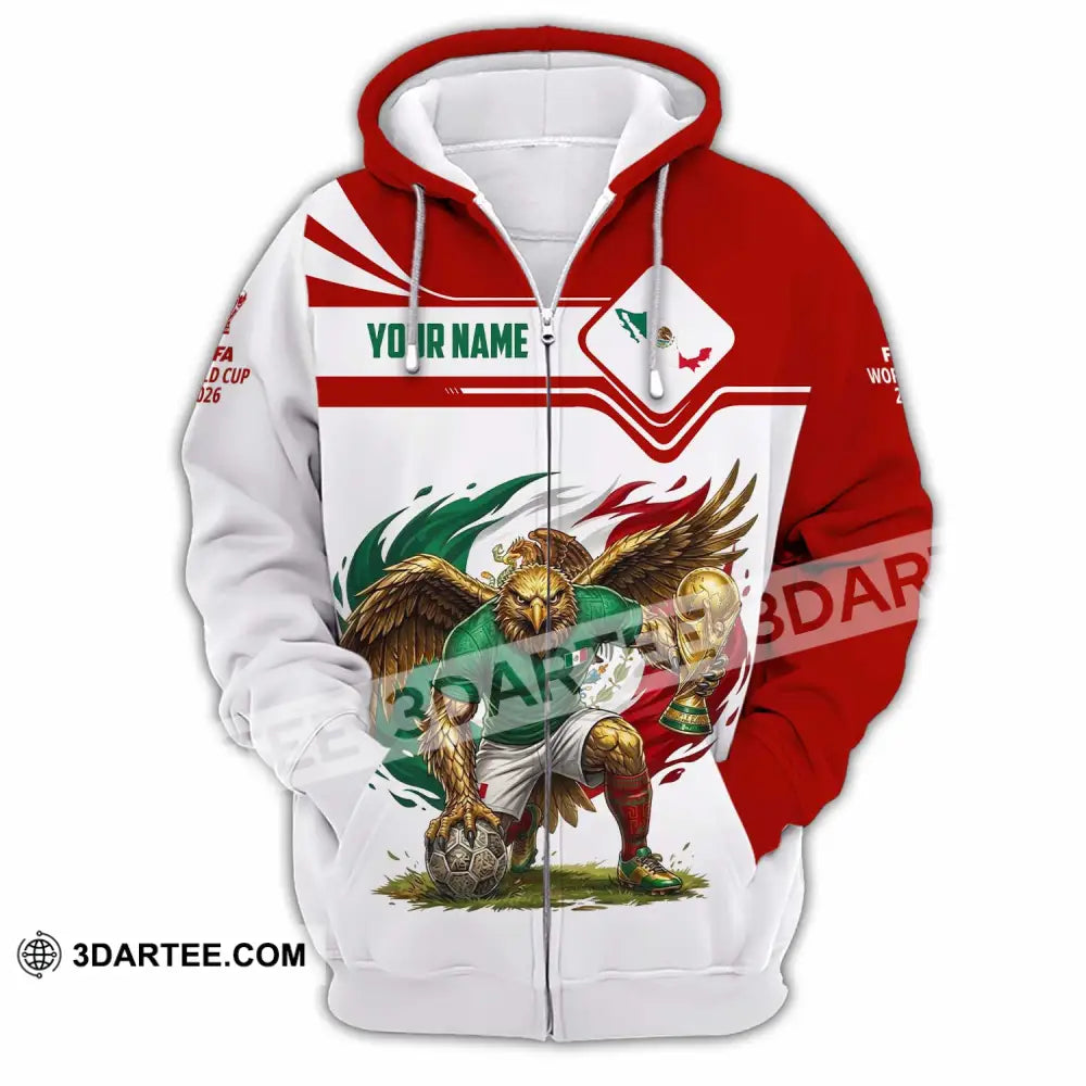 Unisex Shirt - Custom World Cup 2026 3D Shirt - Zipper Hoodie / S - T-shirt