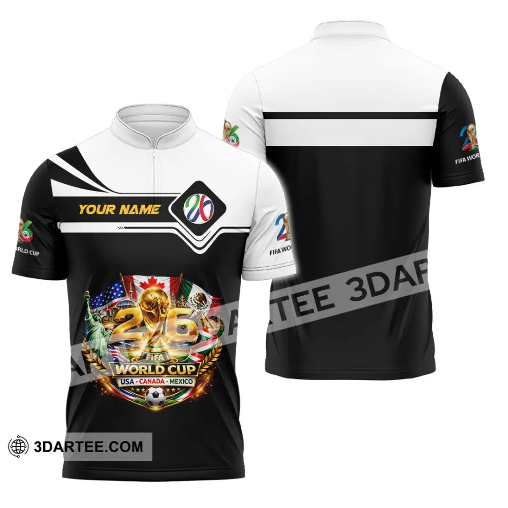 Unisex Shirt - Custom Running 3D Shirt - Zipper Polo Shirt / S - T-shirt