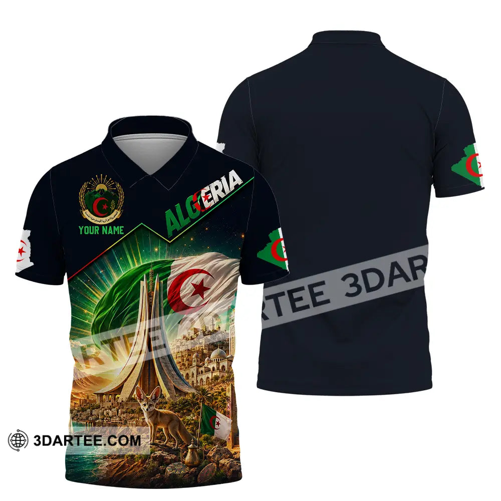 Unisex Shirt - Custom Algeria Shirt - Polo Shirt / S - T-shirt