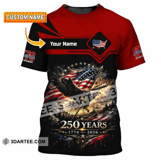 Unisex Shirt - Custom America 250 Years Shirt - T-shirt