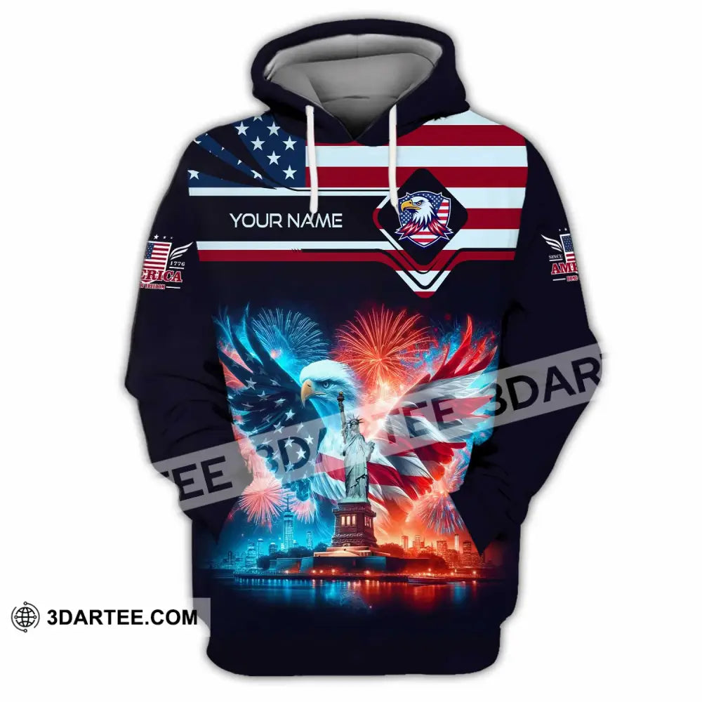 Unisex Shirt - Custom America Shirt Hoodie / S T-shirt
