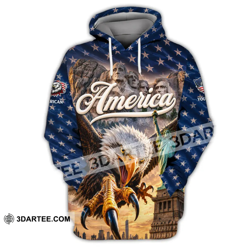 Unisex Shirt - Custom America Shirt - Hoodie / S - T-shirt