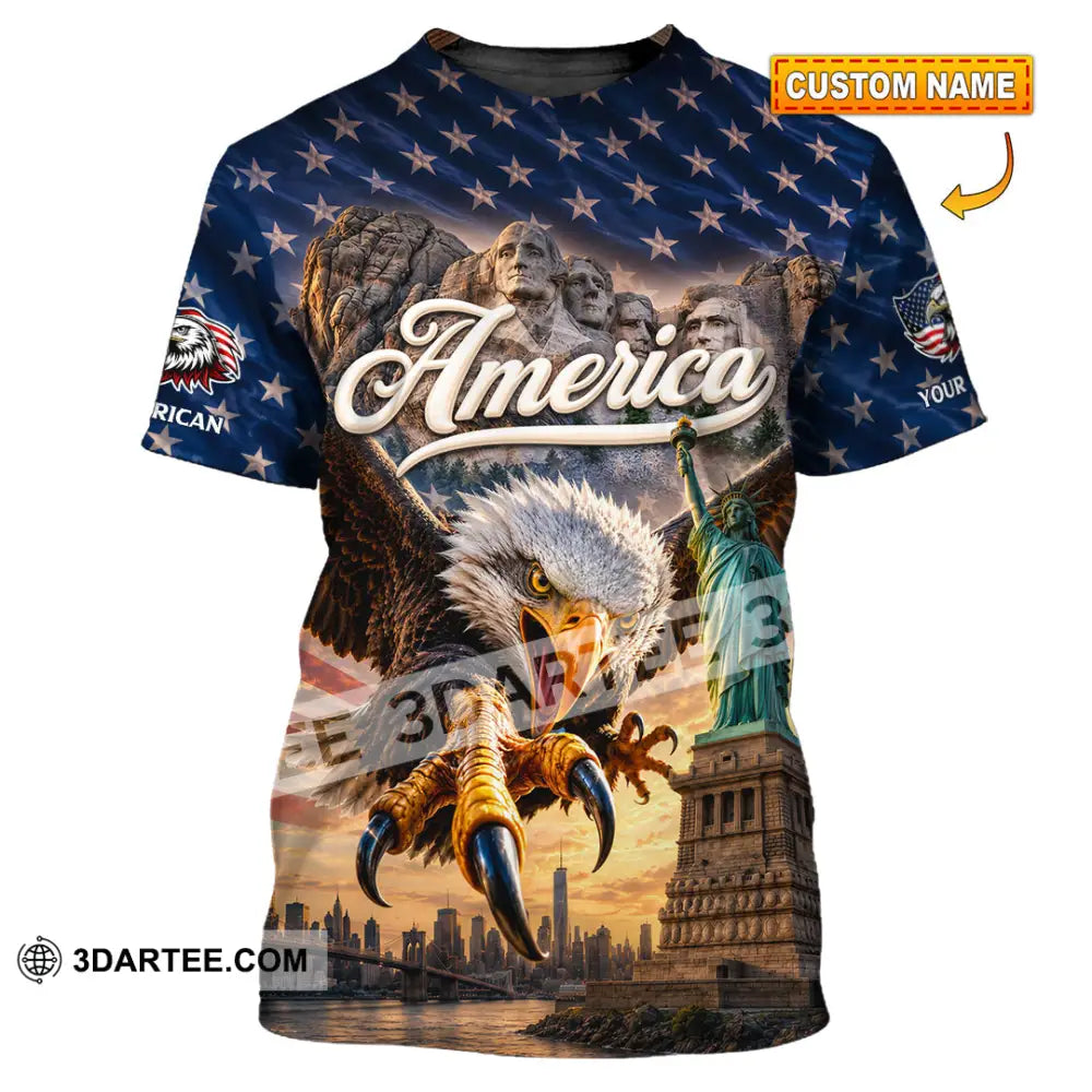 Unisex Shirt - Custom America Shirt - T-shirt