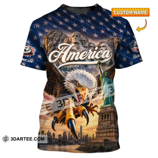 Unisex Shirt - Custom America Shirt - T-shirt