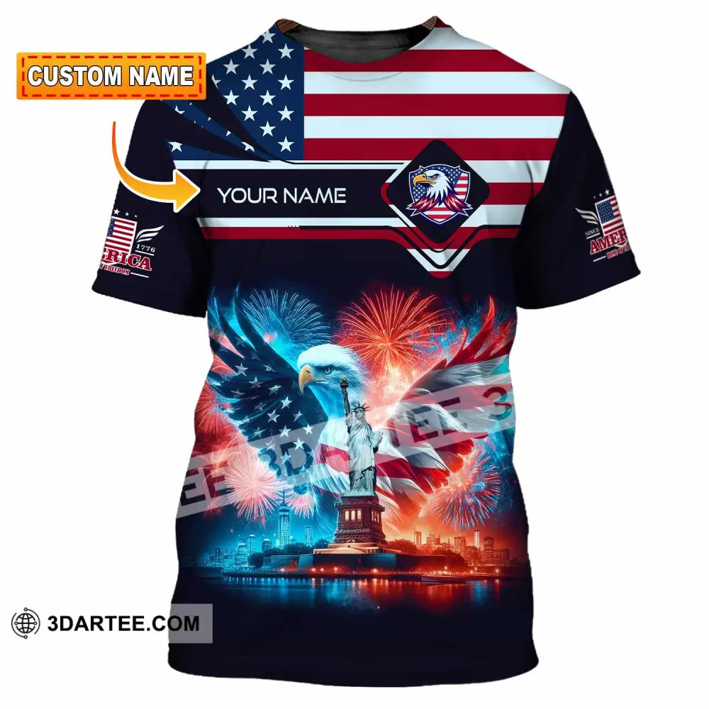 Unisex Shirt - Custom America Shirt T-shirt