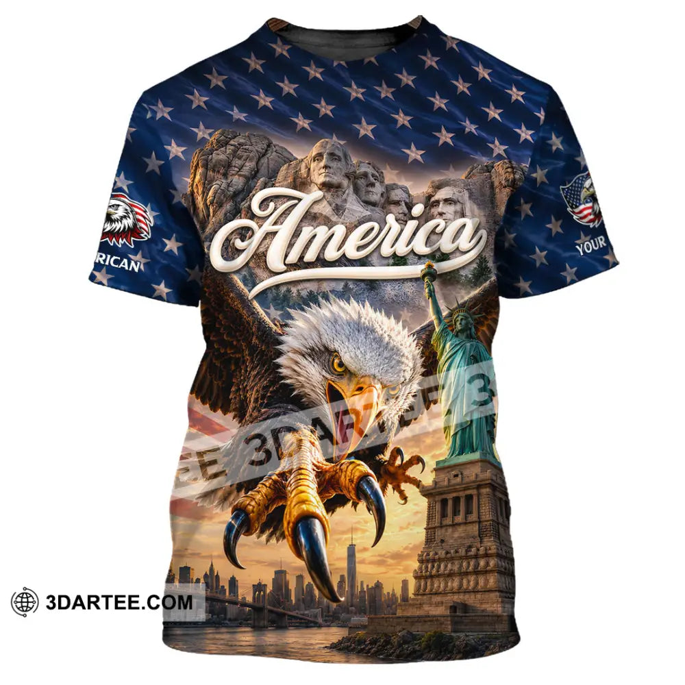 Unisex Shirt - Custom America Shirt - T-Shirt / S - T-shirt